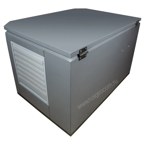 Бензиновый генератор SUNREKA G6500EAX в тихом зимнем кожухе 1200 RAL 7024