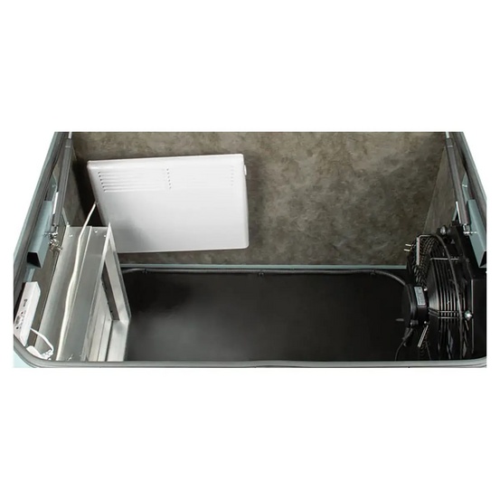 Бензиновый генератор SUNREKA G3500EAX в тихом зимнем кожухе 1200 RAL 7035