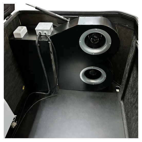 Бензиновый генератор SUNREKA G3500EAX в супертихом зимнем кожухе 1400SS RAL 8019