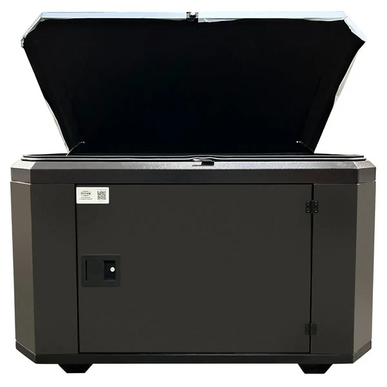 Бензиновый генератор SUNREKA G3500EAX в супертихом зимнем кожухе 1400SS RAL 8019