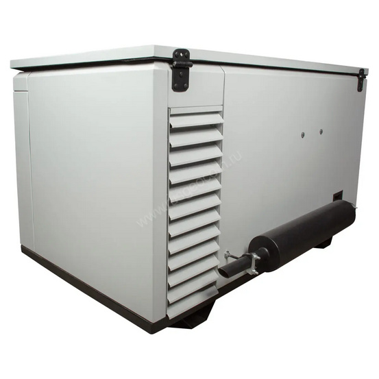 Бензиновый генератор FUBAG BS 9000 A ES в супертихом зимнем кожухе 1400SS RAL 7035