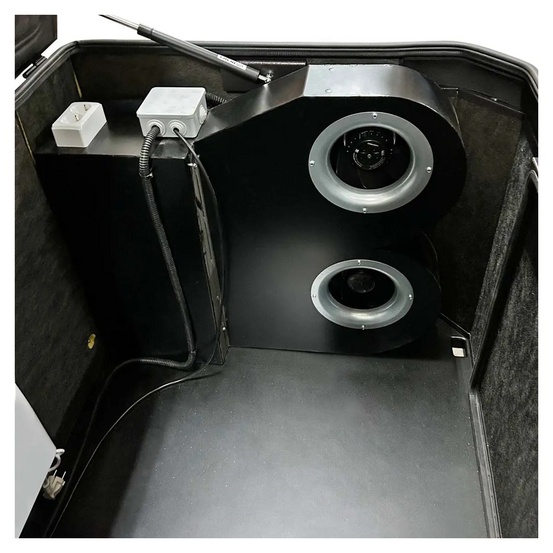 Бензиновый генератор FUBAG BS 9000 A ES в супертихом зимнем кожухе 1400SS RAL 7024