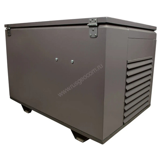 Бензиновый генератор FUBAG BS 8000 A ES в тихом зимнем кожухе 1200 RAL 8019