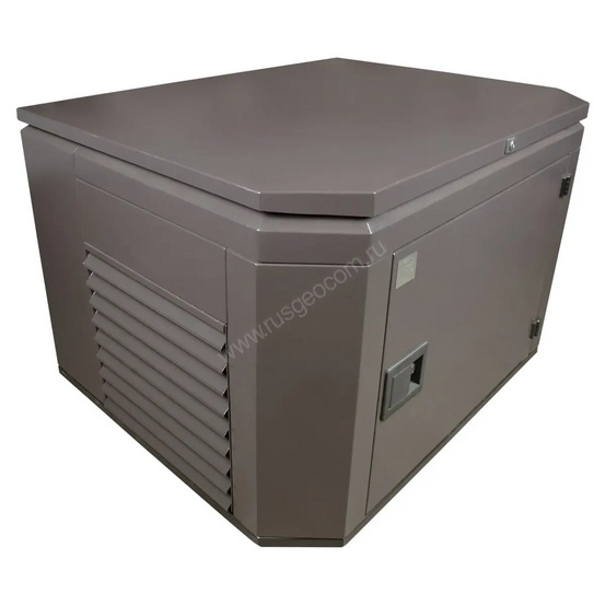 Бензиновый генератор FUBAG BS 6600 A ES в тихом зимнем кожухе 1200 RAL 8019