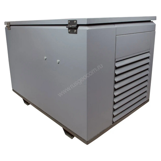 Бензиновый генератор FUBAG BS 5500 A ES в тихом зимнем кожухе 1200 RAL 7024