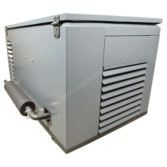 Бензиновый генератор FUBAG BS 5500 A ES в супертихом зимнем кожухе 1400SS RAL 7024