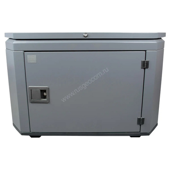 Бензиновый генератор FUBAG BS 5500 A ES в супертихом зимнем кожухе 1400SS RAL 7024