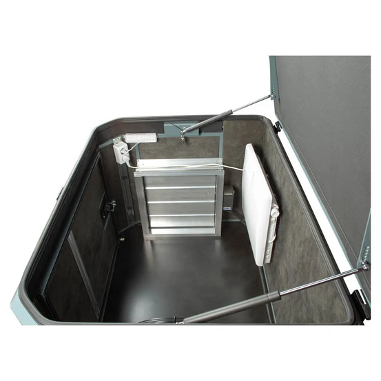 Бензиновый генератор FUBAG BS 3300 A ES в тихом зимнем кожухе 1200 RAL 7035