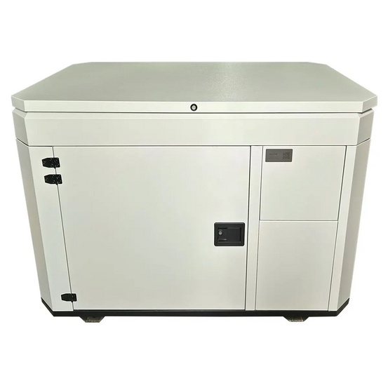 Бензиновый генератор FUBAG BS 17000 A ES в тихом зимнем кожухе 1600 RAL 7035