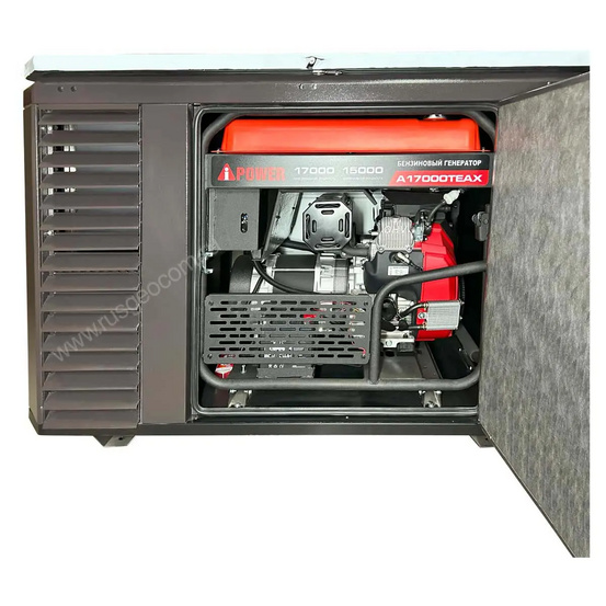 Бензиновый генератор FUBAG BS 17000 A ES в супертихом зимнем кожухе 1700SS RAL 8019
