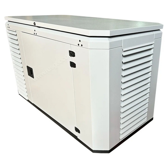 Бензиновый генератор FUBAG BS 14000 A ES в супертихом зимнем кожухе 1700SS RAL 7035