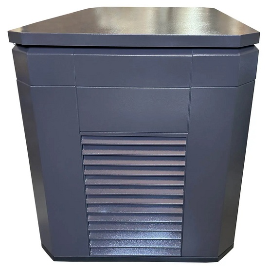 Бензиновый генератор FUBAG BS 11000 A ES в тихом зимнем кожухе 1600 RAL 8019