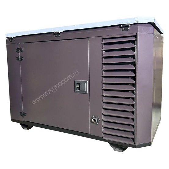 Бензиновый генератор FUBAG BS 11000 A ES в супертихом зимнем кожухе 1700SS RAL 8019