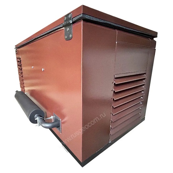 Генератор A-iPower A8000EAX в супертихом зимнем кожухе 1400SS RAL 8017