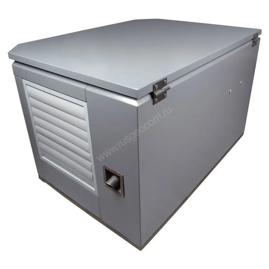 Генератор A-iPower A7000EAX в тихом зимнем кожухе 1200 RAL 7024