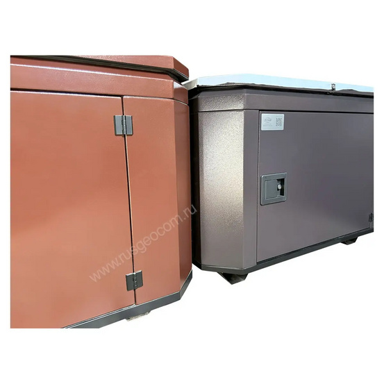 Генератор A-iPower A7000EAX в супертихом зимнем кожухе 1400SS RAL 8017