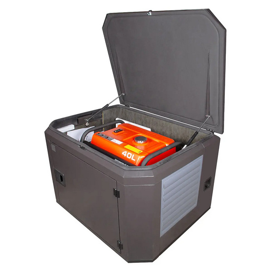 Генератор A-iPower A6000EAX в тихом зимнем кожухе 1200 RAL 8019