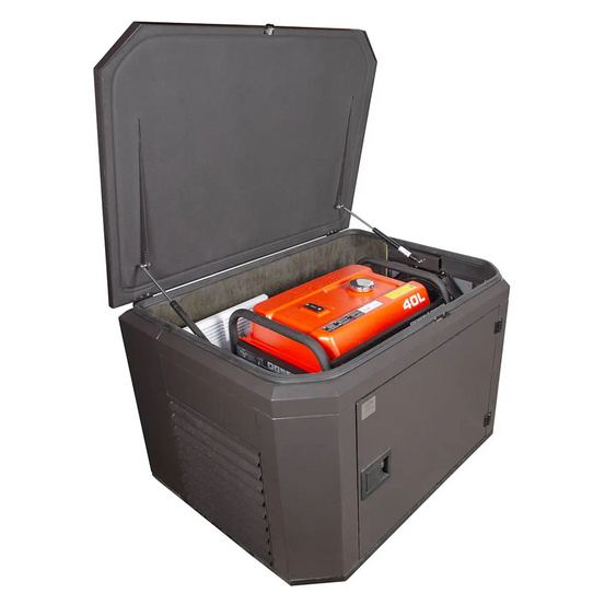 Генератор A-iPower A6000EAX в тихом зимнем кожухе 1200 RAL 8019