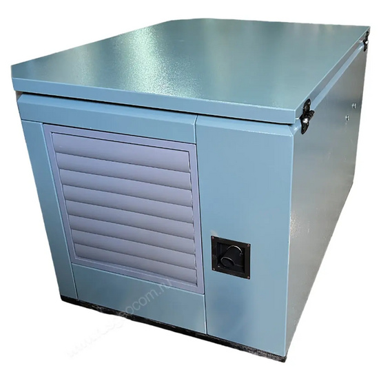 Генератор A-iPower A6000EAX в тихом зимнем кожухе 1200 RAL 7031