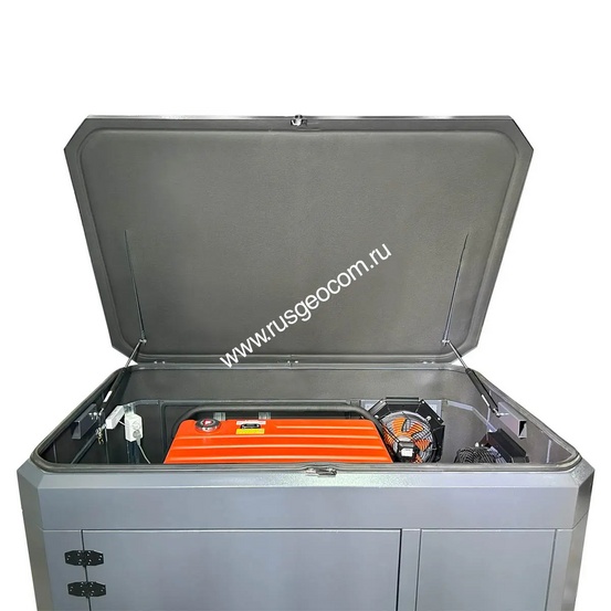 Бензиновый генератор A-iPower A17000TEAX в тихом зимнем кожухе 1600 RAL 7024 + блок автозапуска A-iPower 230В/400В 100А 8 ПИН