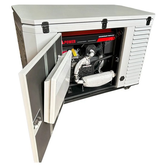 Бензиновый генератор A-iPower A17000TEAX в супертихом зимнем кожухе 1700SS RAL 7035