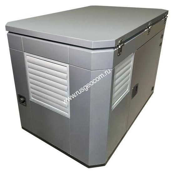 Бензиновый генератор A-iPower A13000TEAX в тихом зимнем кожухе 1600 RAL 7024 + блок автозапуска A-iPower 230В/400В 100А 8 ПИН
