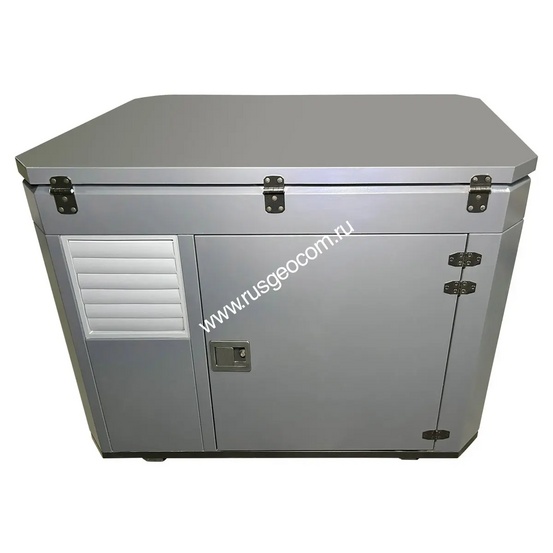 Бензиновый генератор A-iPower A13000TEAX в тихом зимнем кожухе 1600 RAL 7024 + блок автозапуска A-iPower 230В/400В 100А 8 ПИН