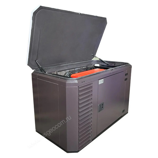 Бензиновый генератор A-iPower A13000TEAX в супертихом зимнем кожухе 1700SS RAL 8019 + блок автозапуска A-iPower 230В/400В 100А 8 ПИН