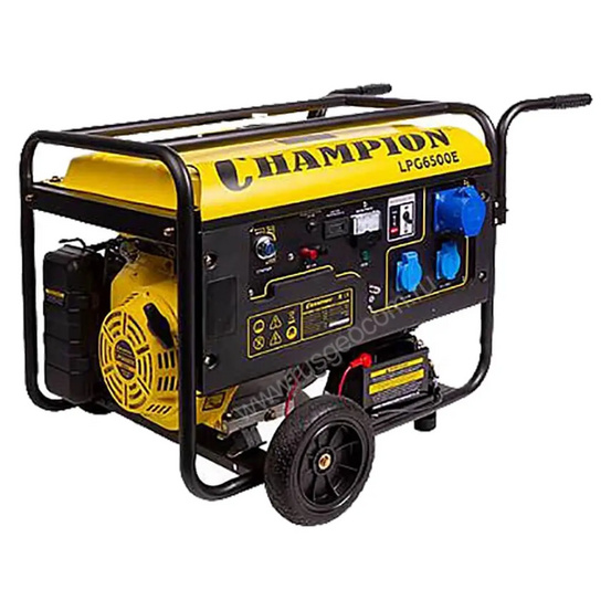 Бензиново-газовый генератор Champion LPG6500E