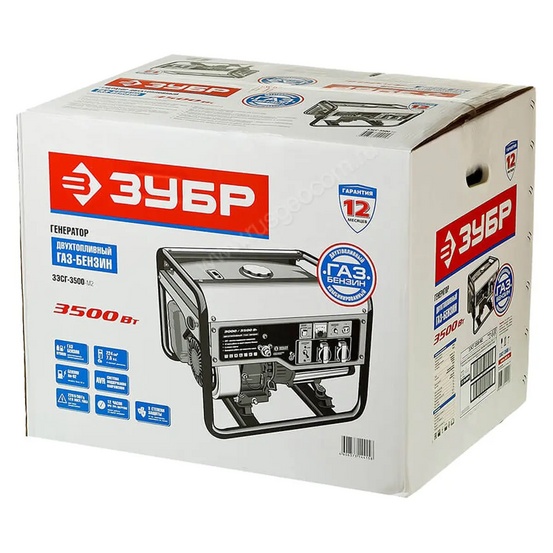 Генератор ЗУБР ЗЭСГ-3500-М2