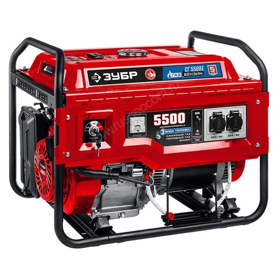 Генератор ЗУБР СГ-5500Е