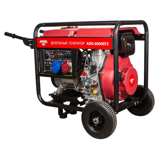 Дизельный генератор AMO ADG 6000EF3