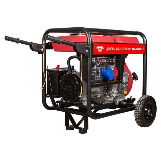 Дизельный генератор AMO ADG 6000EF3