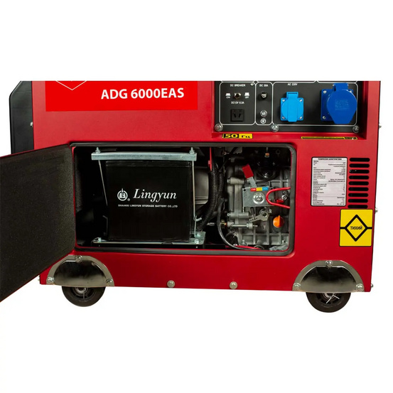 Дизельный генератор AMO ADG 6000EAS