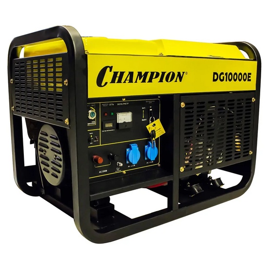 Дизельный генератор Champion DG10000E