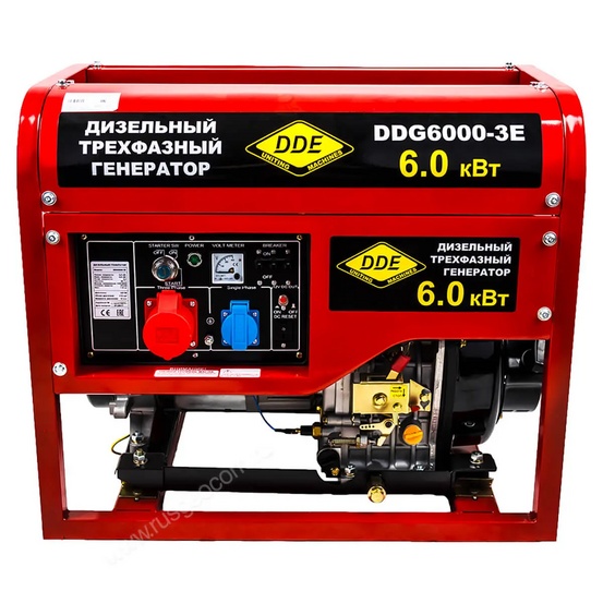 Дизельный генератор DDE DDG6000-3E