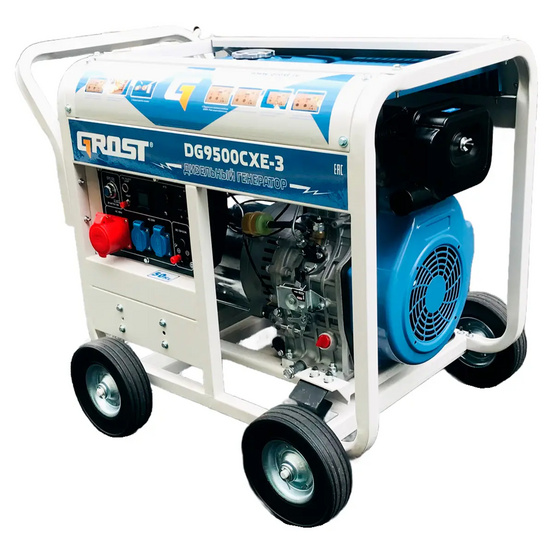 Дизельный генератор GROST DG9500CXE-3
