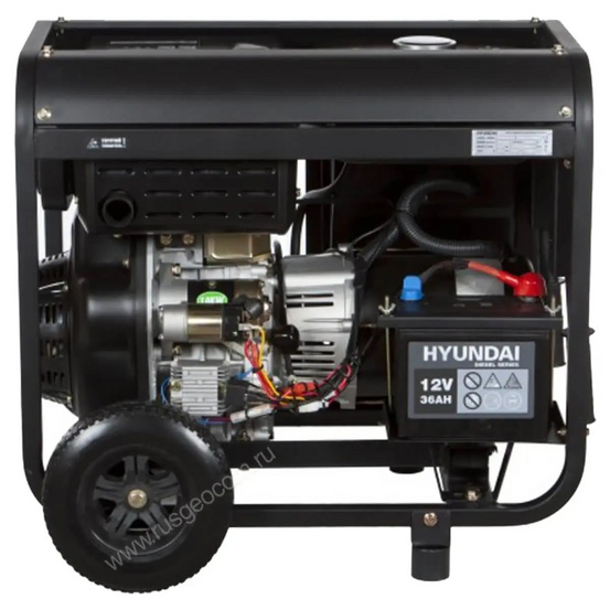 Дизельный генератор Hyundai DHY 8500LE