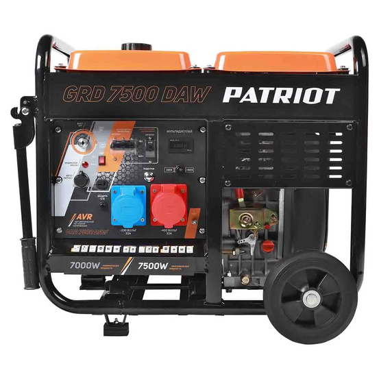 Дизельный генератор Patriot GRD 7500DAW