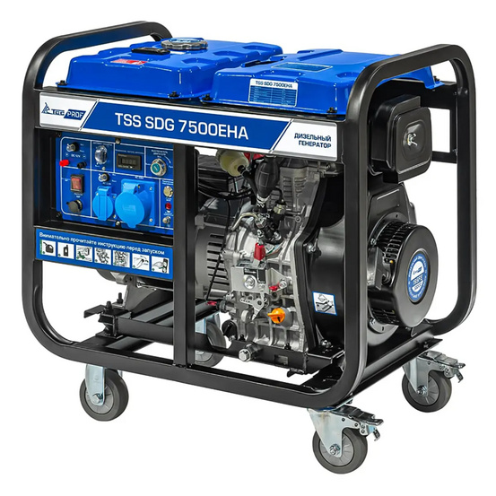 Дизельный генератор TSS SDG 7500EHA (200026)