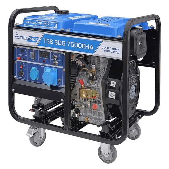 Дизельный генератор TSS SDG 7500EHA (100026)