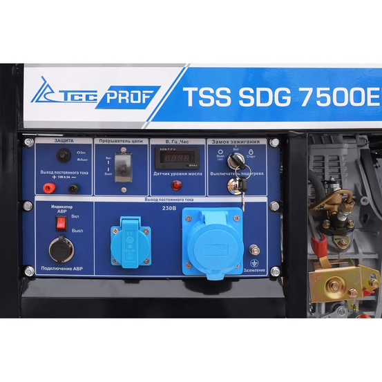 Дизельный генератор TSS SDG 7500EHA (100026)