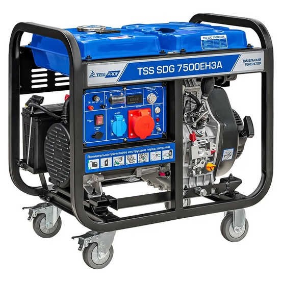 Дизельный генератор TSS SDG 7500EH3A (200027)