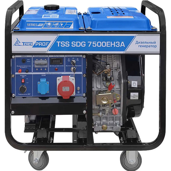 Дизельный генератор TSS SDG 7500EH3A (100027)