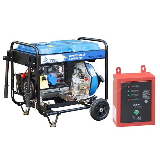 Дизельный генератор TSS SDG 7000EHA с АВР