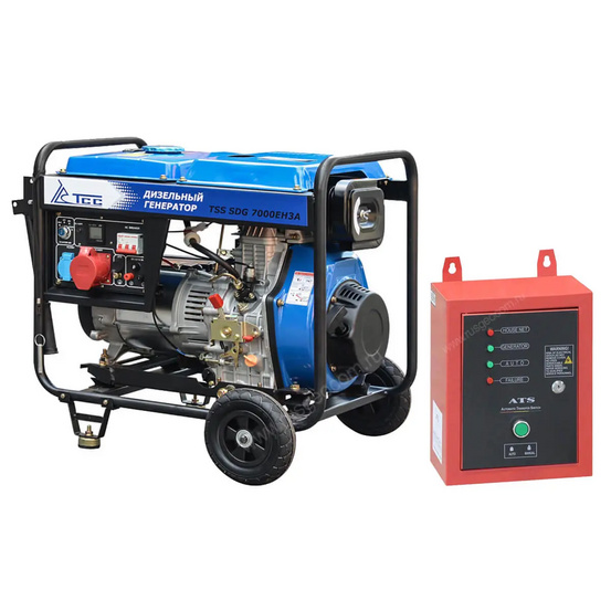 Дизельный генератор TSS SDG 7000EH3A с АВР