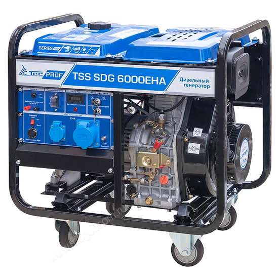 Дизельный генератор TSS SDG 6000EHA с АВР