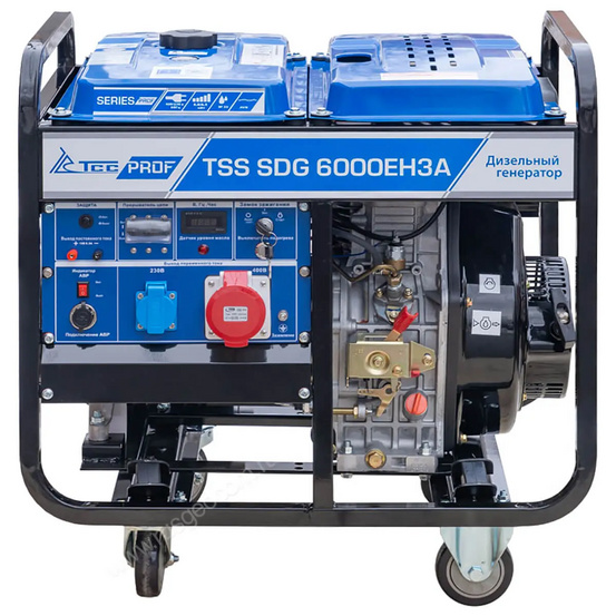 Дизельный генератор TSS SDG 6000EH3A с АВР