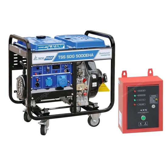 Дизельный генератор TSS SDG 5000EHA с АВР