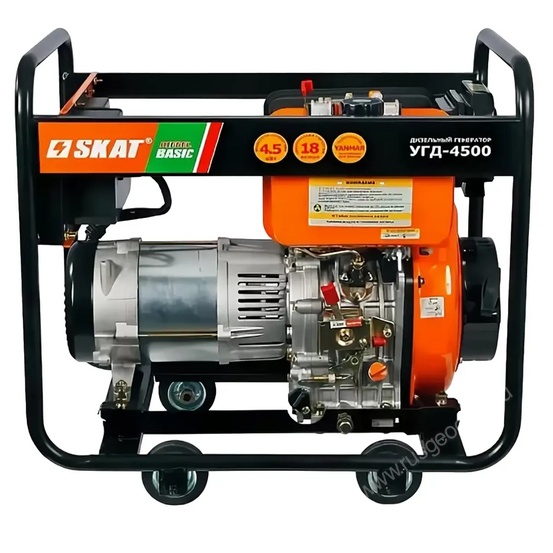 Дизельный генератор СКАТ УГД-4500E